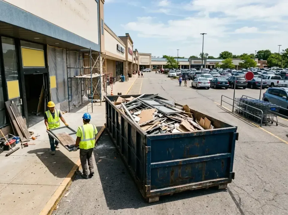 retail-store-renovation-debris-003 — frequently asked questions, Roll-off Dumpster Rentals in Adelphi, MD